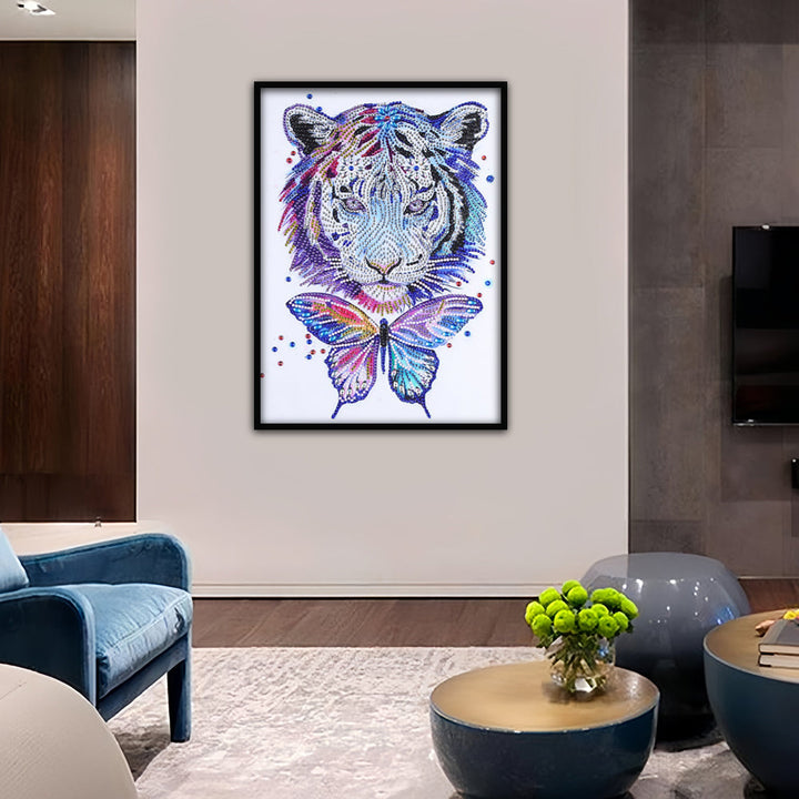 Vlinder Tijger Speciaal Gevormde Boren Diamond Painting