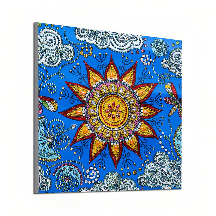 Gouden Ster Mandala Speciaal Gevormde Boren Diamond Painting