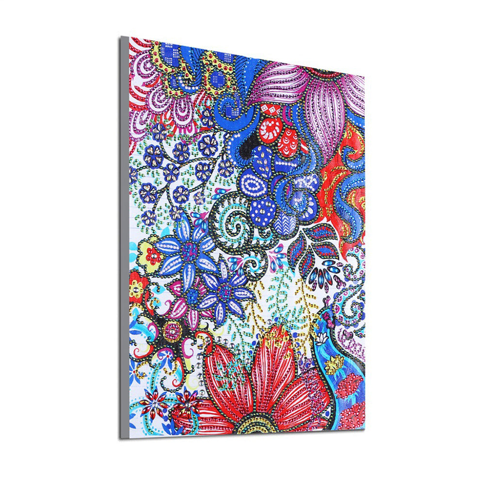 Diverse Bloemen Speciaal Gevormde Boren Diamond Painting