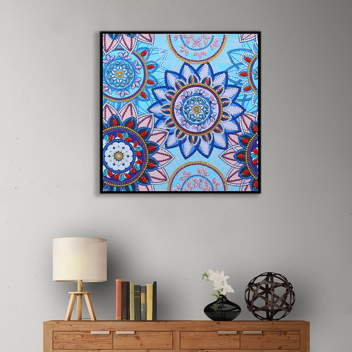 Diverse Mandala Bloem Speciaal Gevormde Boren Diamond Painting