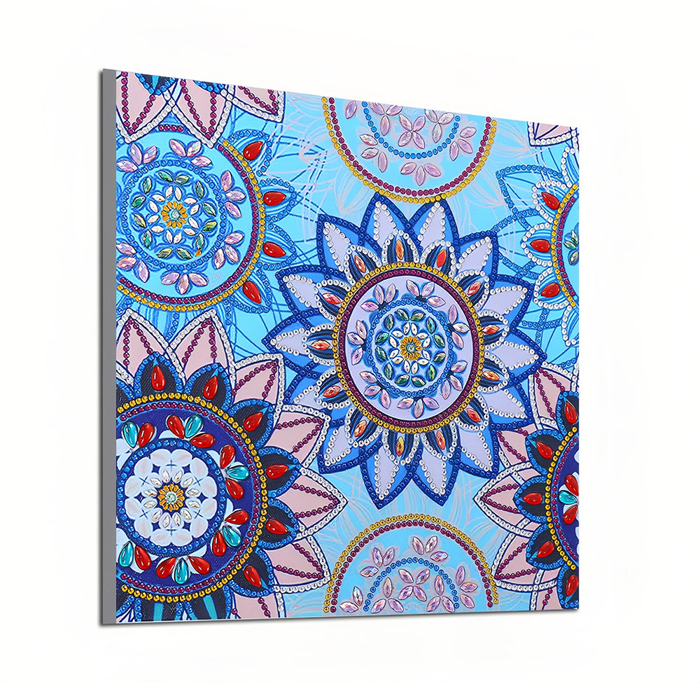 Diverse Mandala Bloem Speciaal Gevormde Boren Diamond Painting