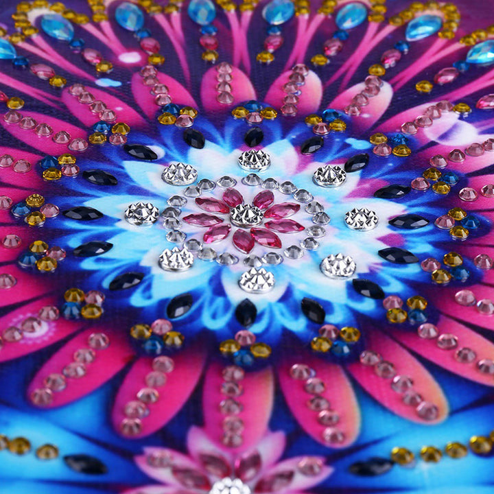 Madeliefje Mandala Speciaal Gevormde Boren Diamond Painting