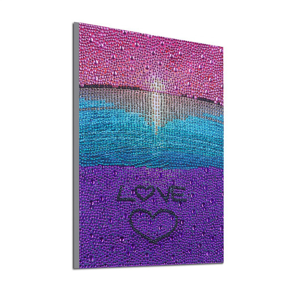 Hart met Zee Speciaal Gevormde Boren Diamond Painting