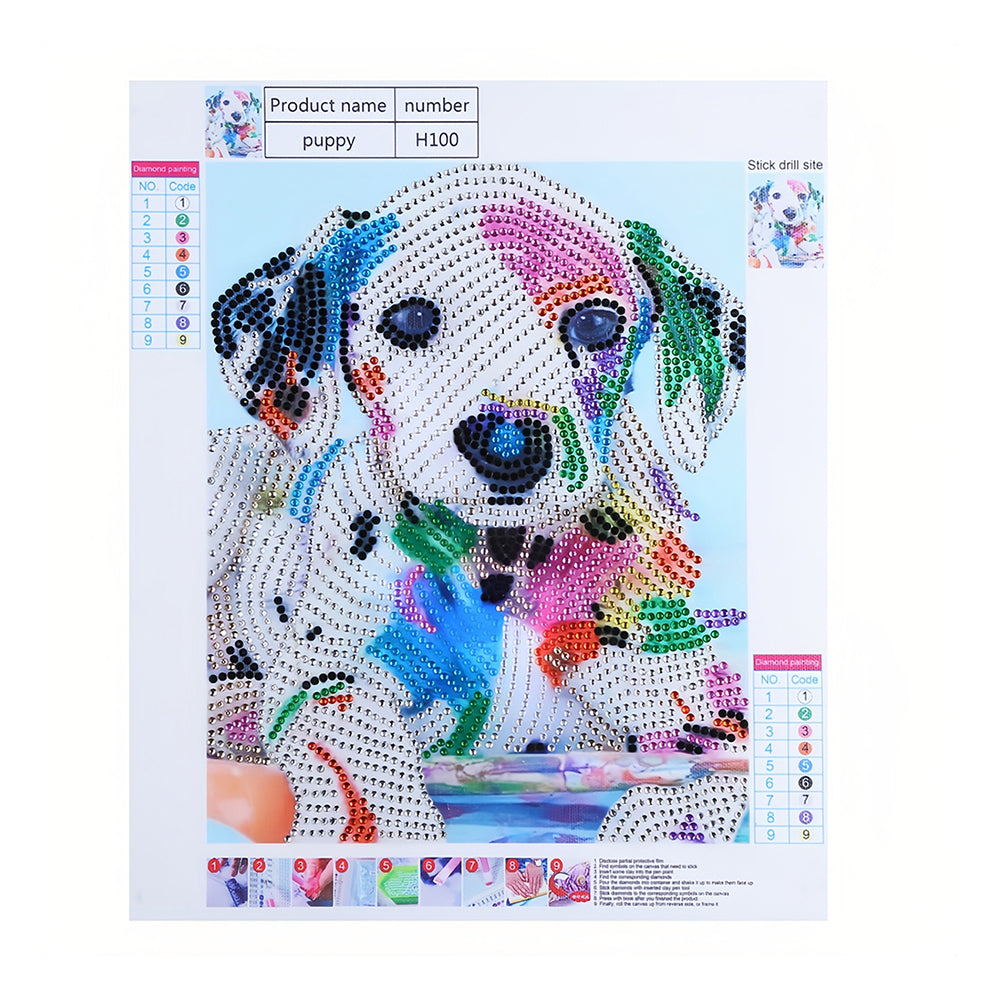 Goede Pup Speciaal Gevormde Boren Diamond Painting