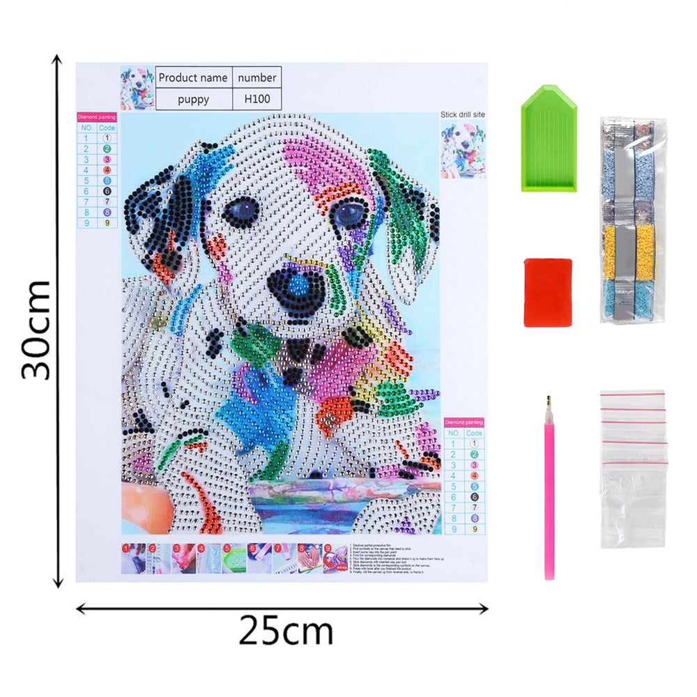 Goede Pup Speciaal Gevormde Boren Diamond Painting