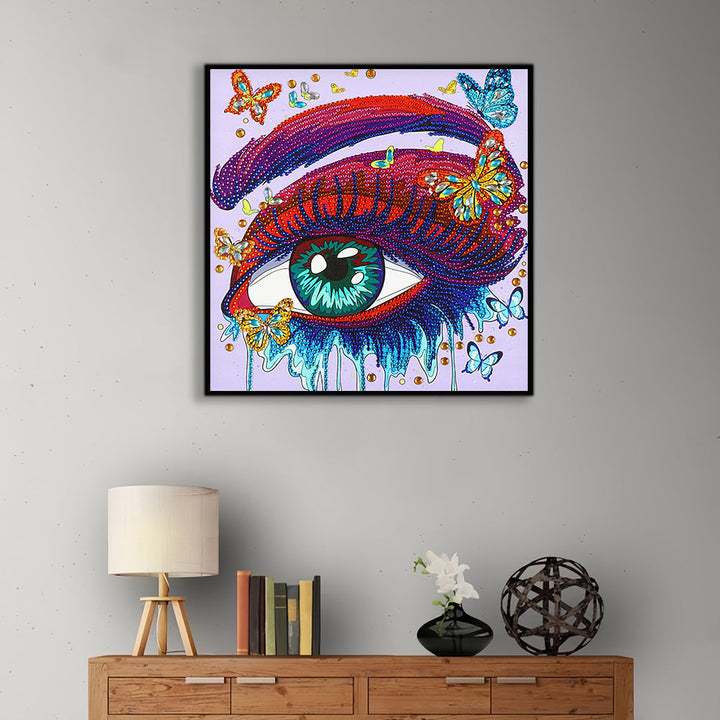 Vlinder Oog Speciaal Gevormde Boren Diamond Painting