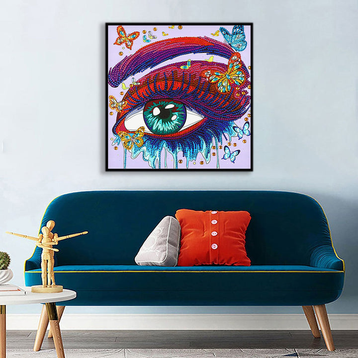 Vlinder Oog Speciaal Gevormde Boren Diamond Painting