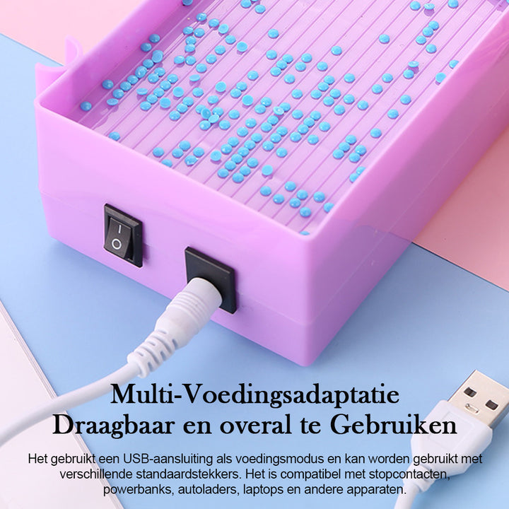 🔥NIEUW🔥Diamond Painting Automatische Diamant Zuigpen met Opbergbakje Sets