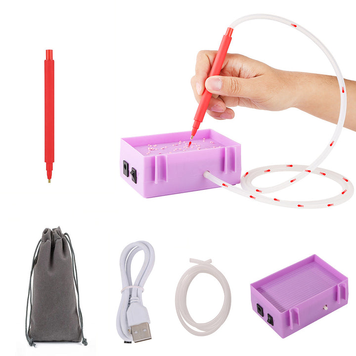 🔥NIEUW🔥Diamond Painting Automatische Diamant Zuigpen met Opbergbakje Sets