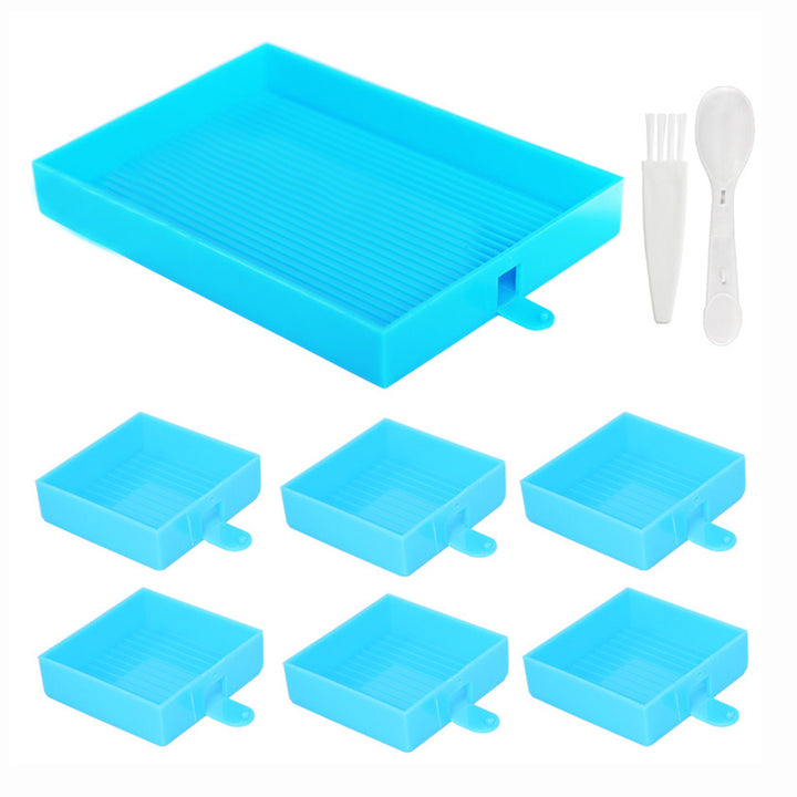 🔥NIEUW🔥Multifunctionele 6-vaks Diamant Sorteertray met Pensets