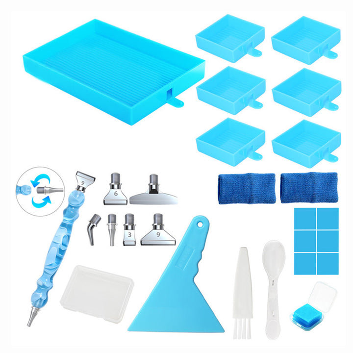 🔥NIEUW🔥Multifunctionele 6-vaks Diamant Sorteertray met Pensets
