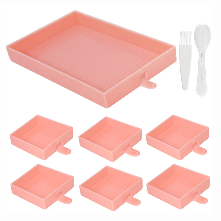 🔥NIEUW🔥Multifunctionele 6-vaks Diamant Sorteertray met Pensets