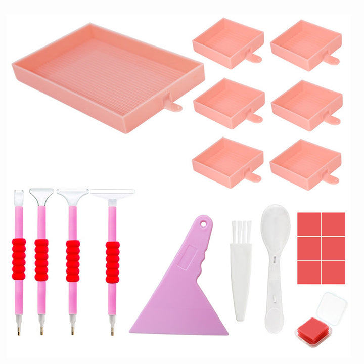 🔥NIEUW🔥Multifunctionele 6-vaks Diamant Sorteertray met Pensets