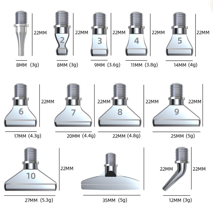 DIY Roestvrijstalen Punt Metalen Diamant Schildersgereedschap Boor Pen Kits