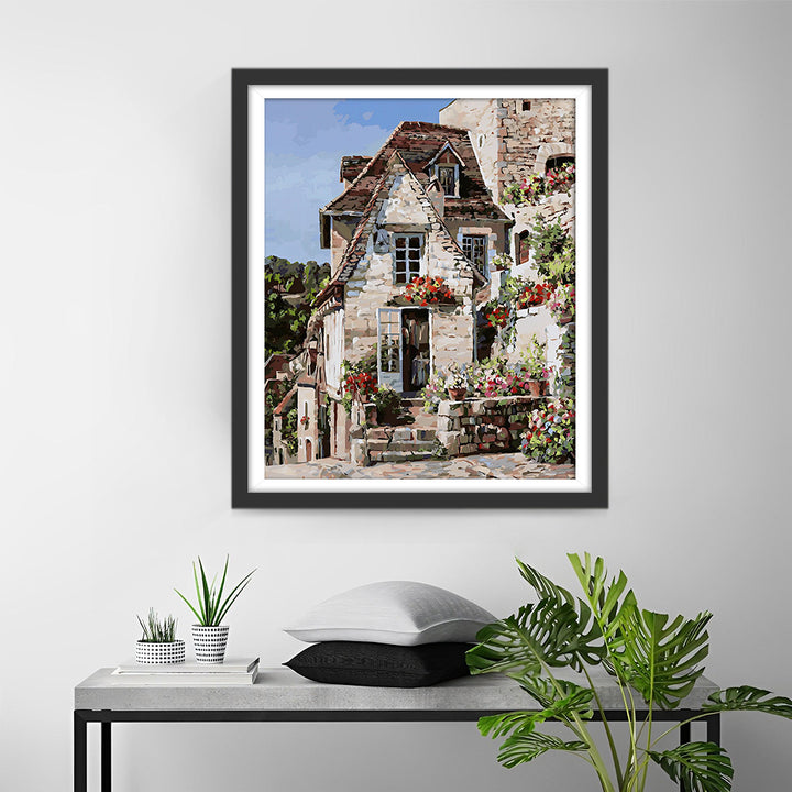 Aarden Gebouw van Baksteen Diamond Painting