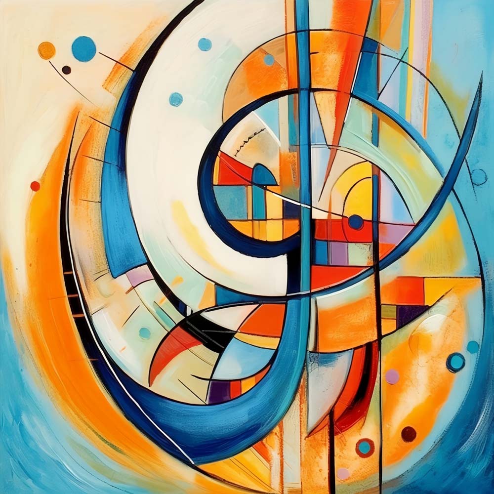 Abstract Geometrisch Patroon Diamond Painting