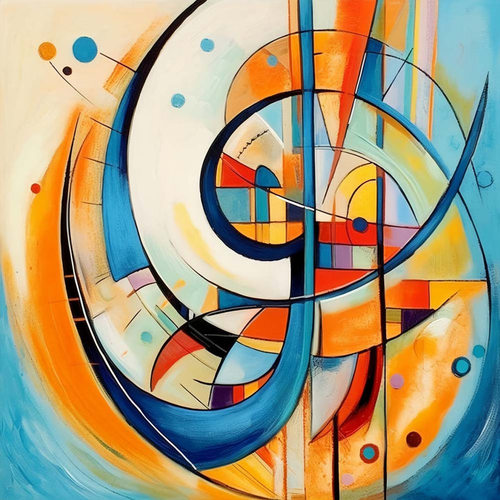 Abstract Geometrisch Patroon Diamond Painting