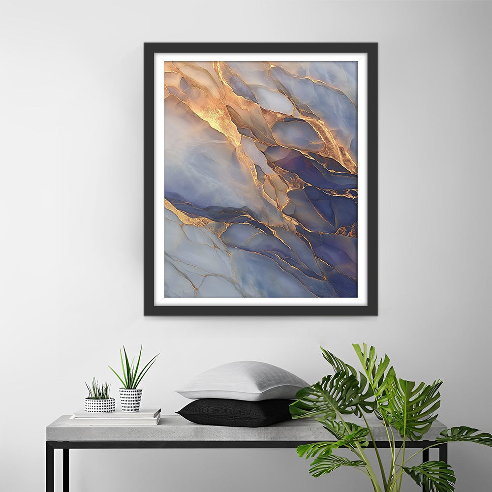 Abstract Goudpatroon Diamond Painting