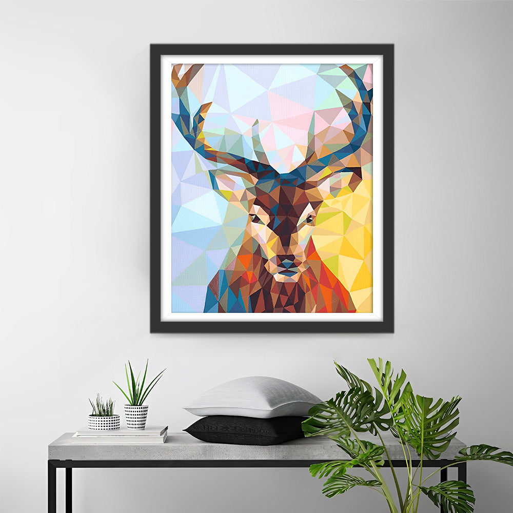 Abstract Hert Diamond Painting