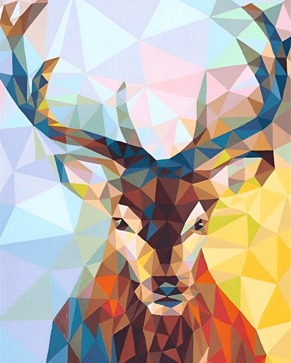 Abstract Hert Diamond Painting