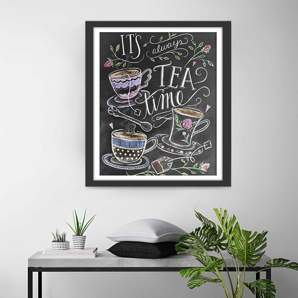 Altijd Theetijd Diamond Painting