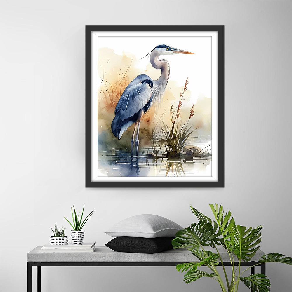 Aquarel Reiger Diamond Painting