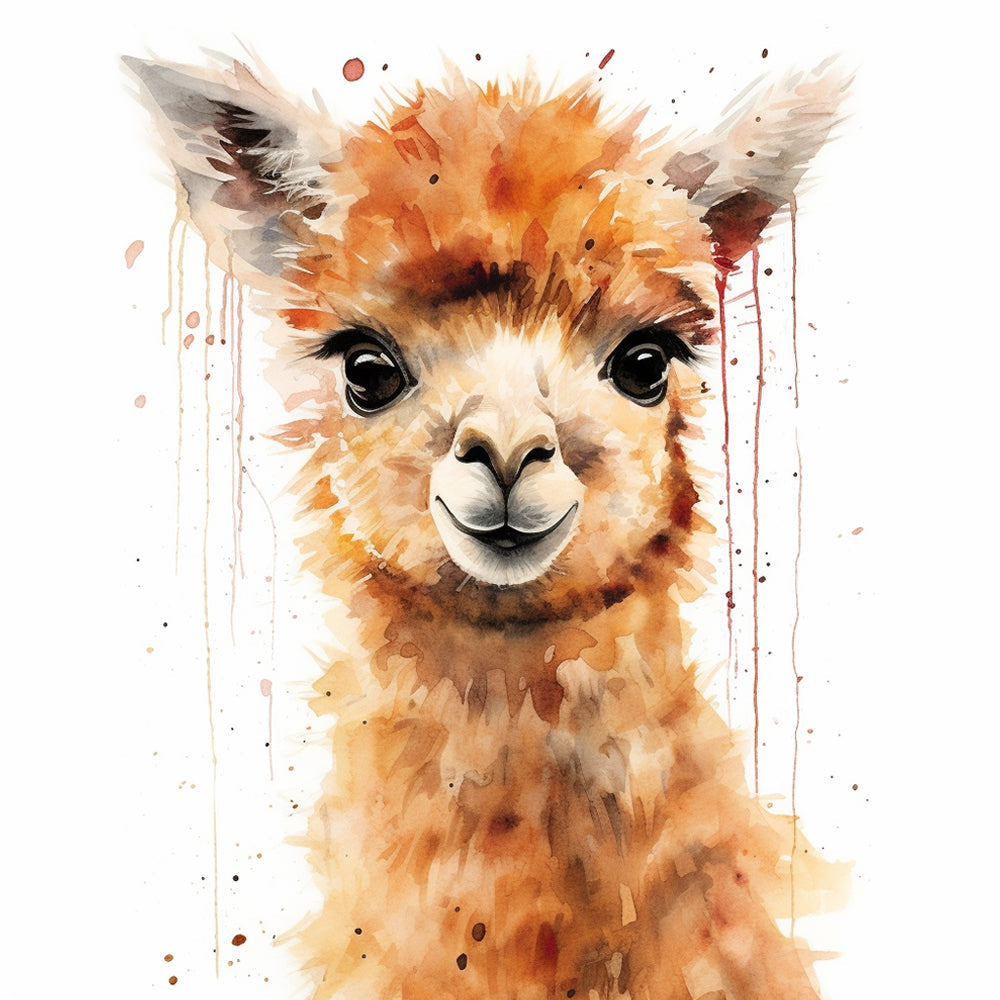 Blije Alpaca Diamond Painting