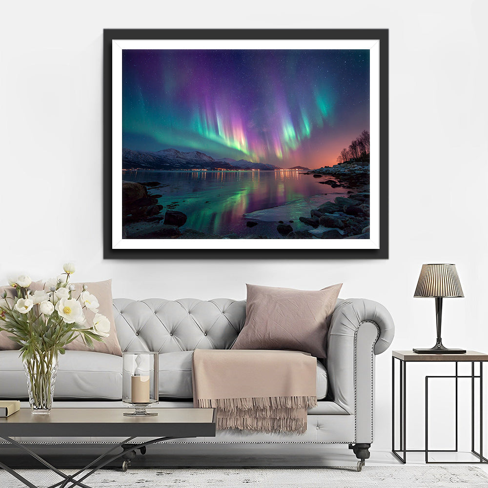 De Magnifieke Aurora Diamond Painting