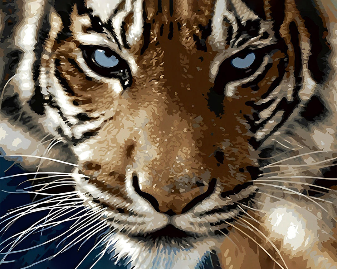 De Majestueuze Tijger Diamond Painting