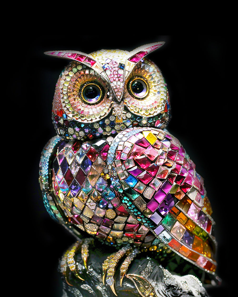 Diamanten Uil Diamond Painting