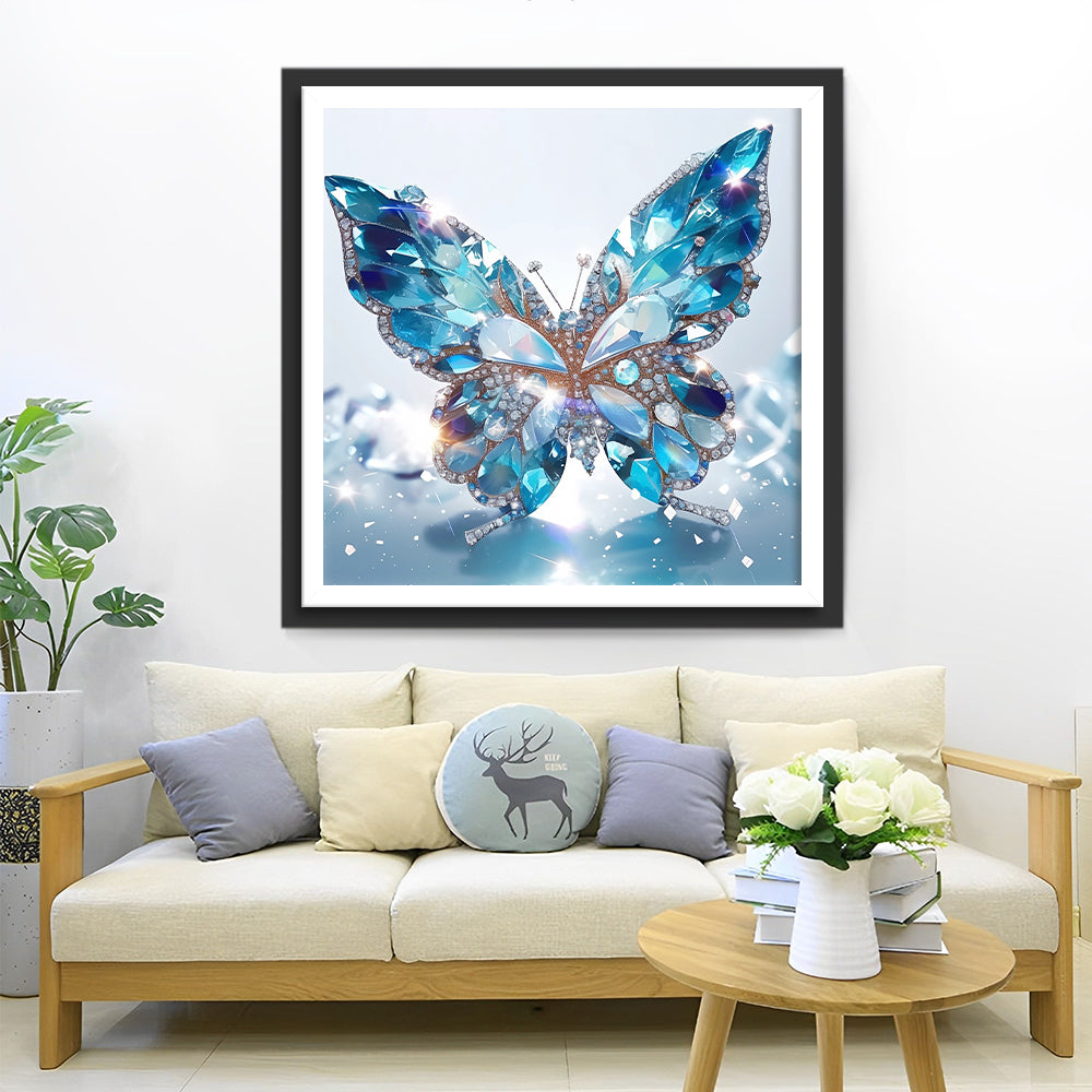 Diamanten Vlinder met Glans Diamond Painting