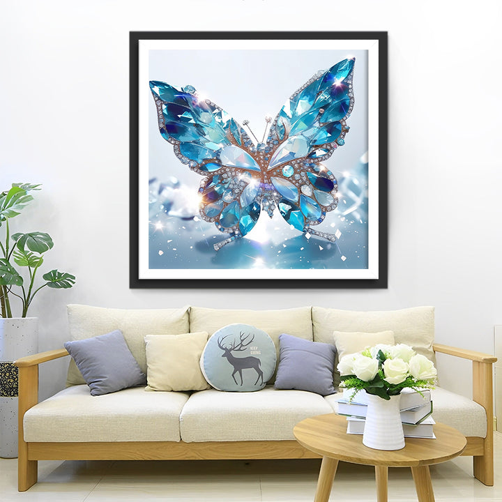 Diamanten Vlinder met Glans Diamond Painting