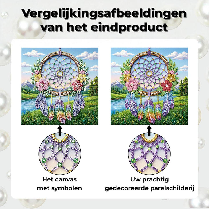 Diamond Painting | Parel Schilderij | Dromenvanger in de Natuur