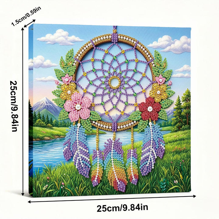 Diamond Painting | Parel Schilderij | Dromenvanger in de Natuur