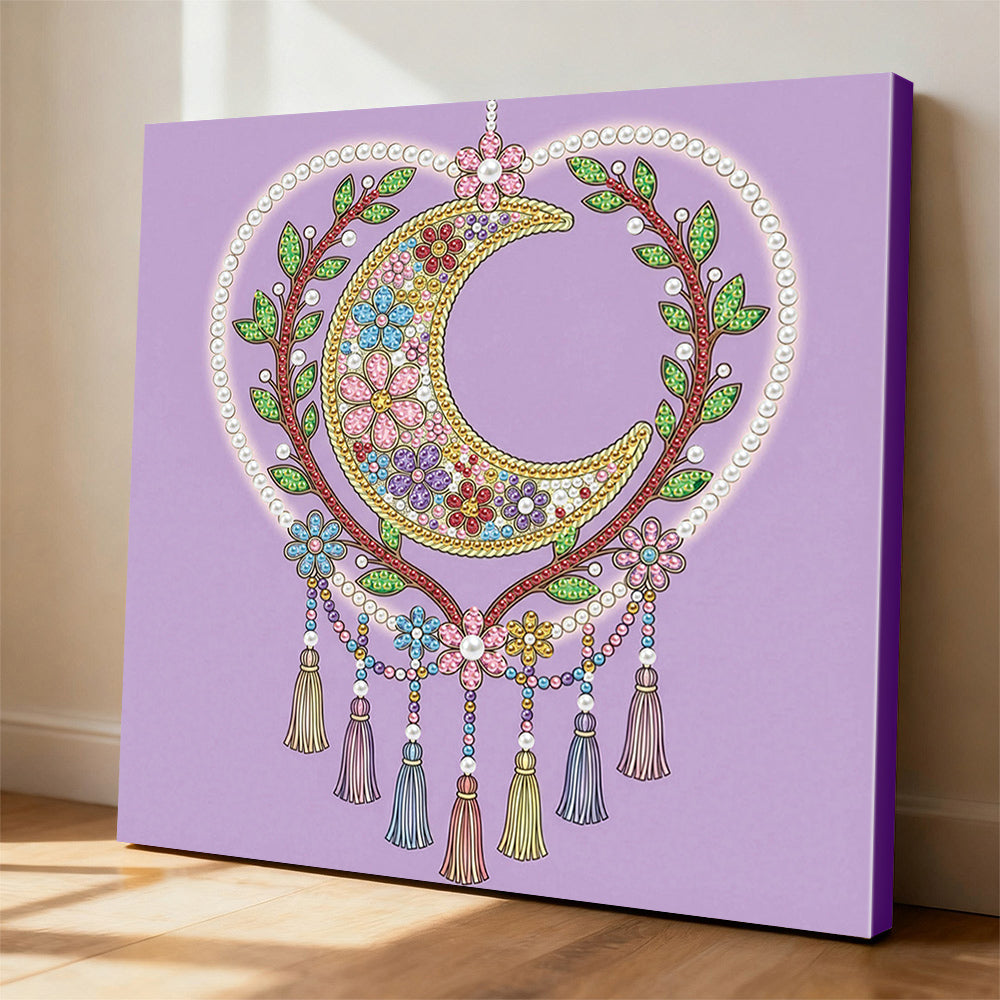 Diamond Painting | Parel Schilderij | Hartvormige Dromenvanger