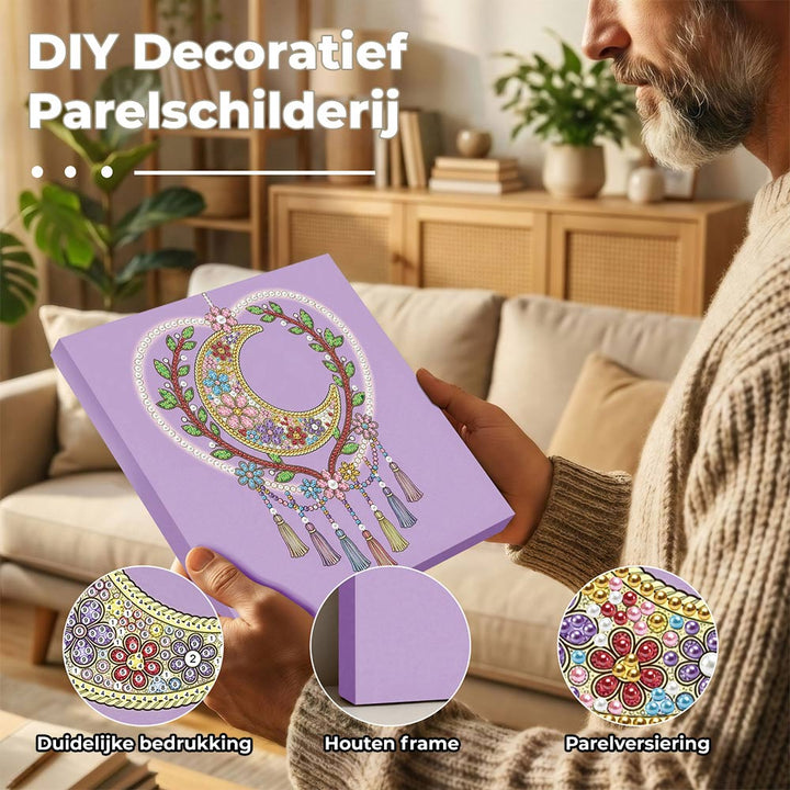 Diamond Painting | Parel Schilderij | Hartvormige Dromenvanger