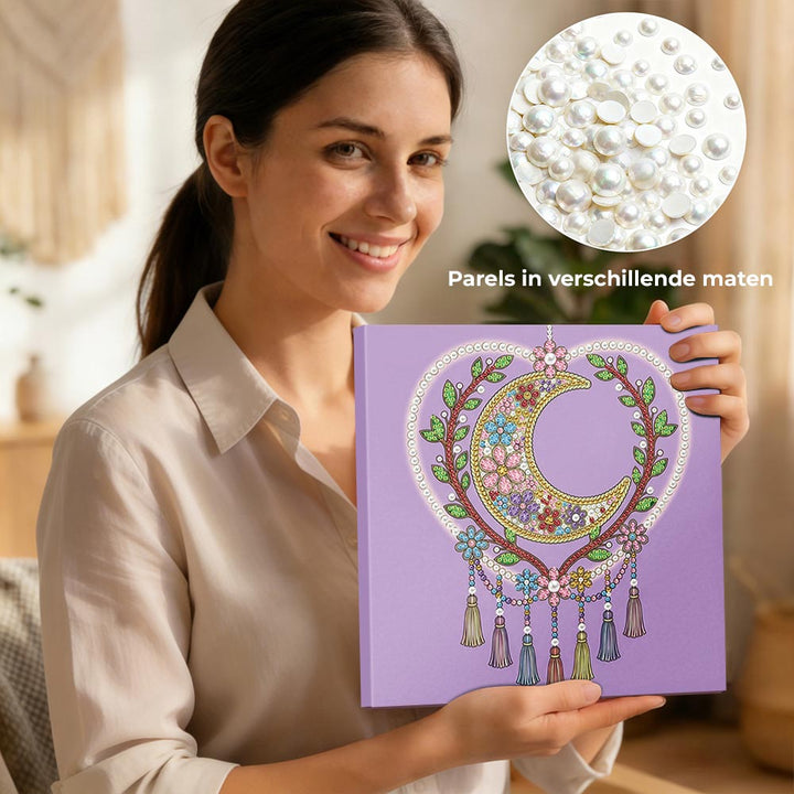 Diamond Painting | Parel Schilderij | Hartvormige Dromenvanger