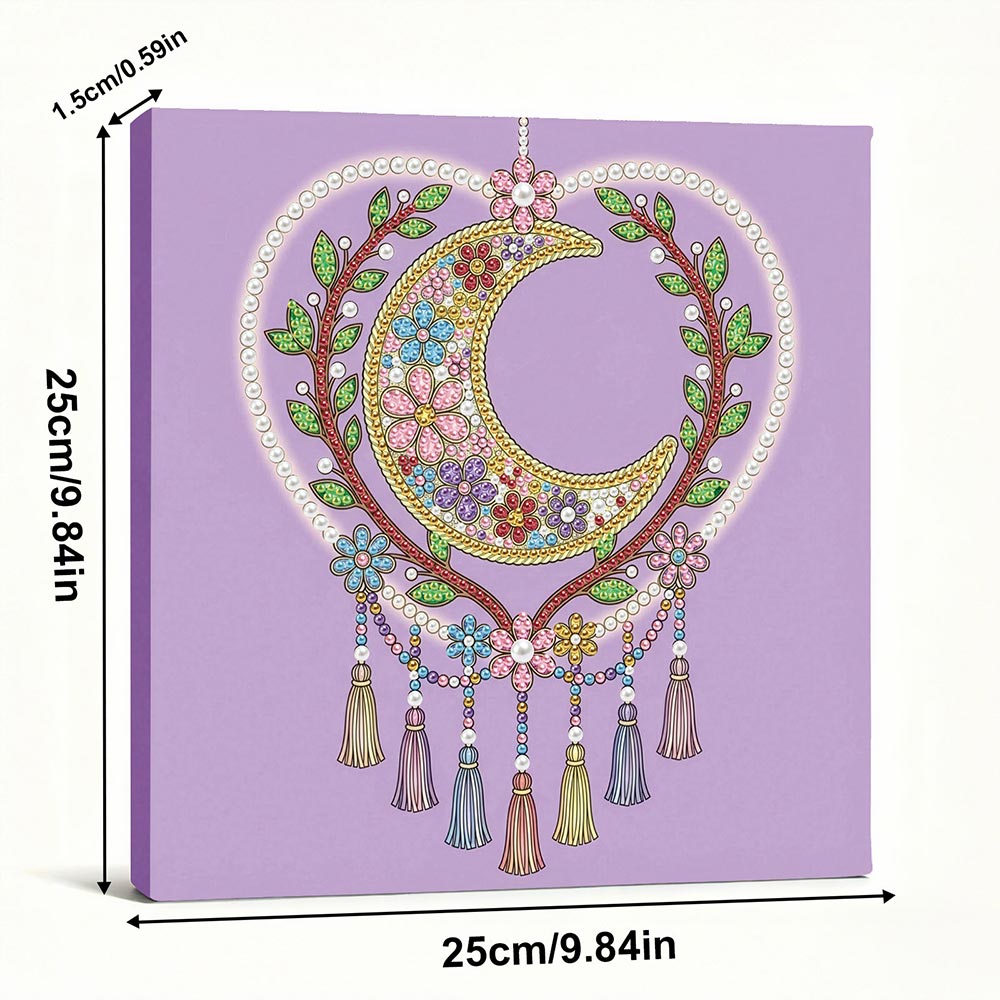 Diamond Painting | Parel Schilderij | Hartvormige Dromenvanger