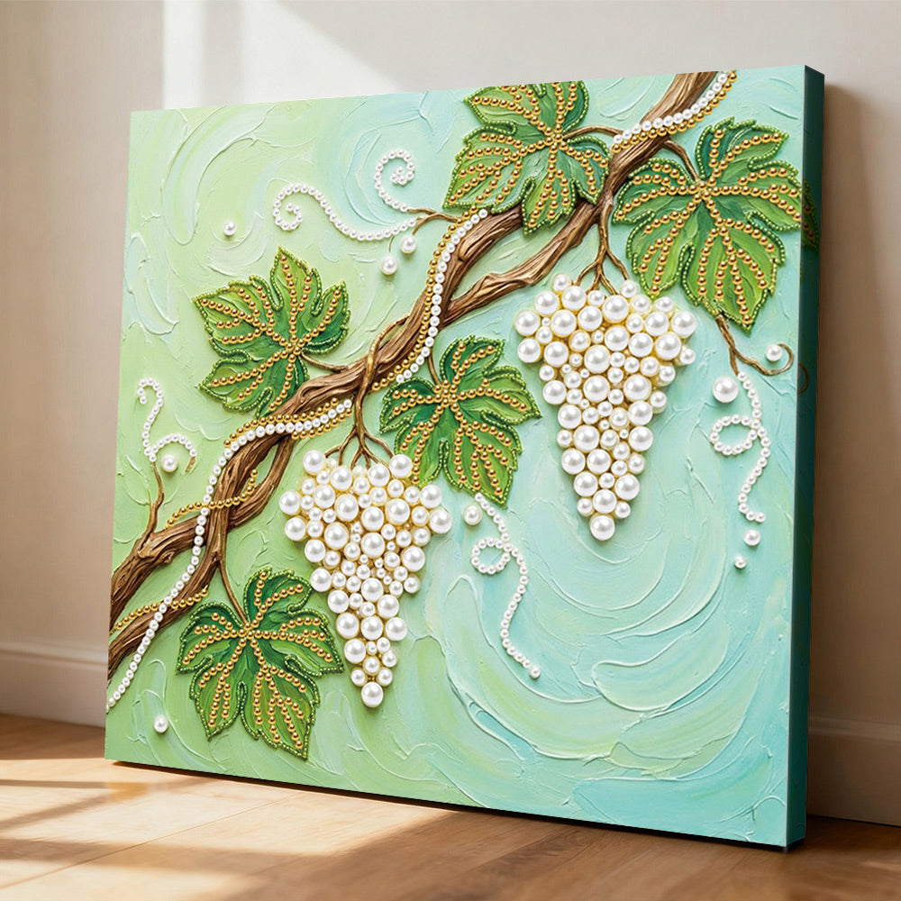 Diamond Painting | Parel Schilderij | Druivenrank