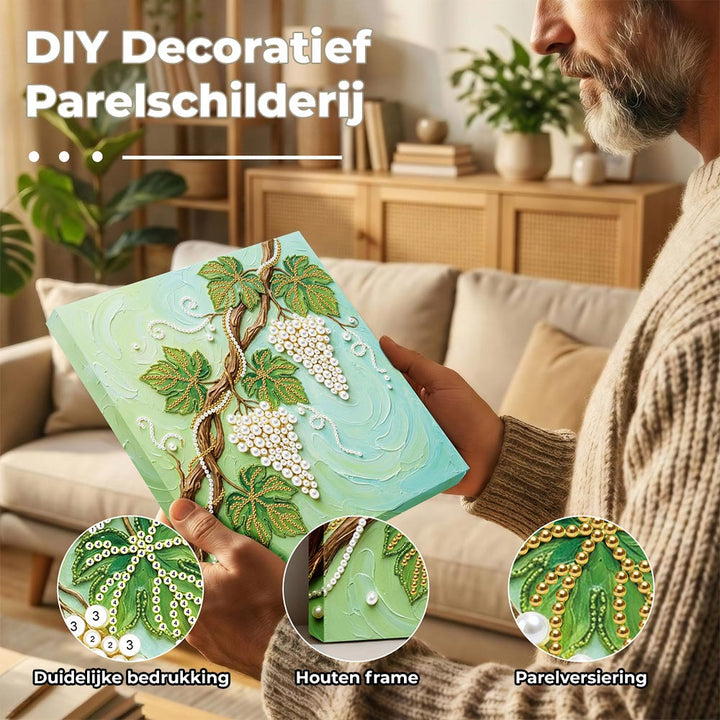 Diamond Painting | Parel Schilderij | Druivenrank