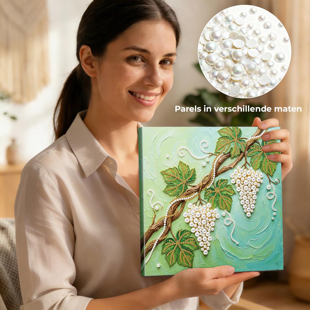 Diamond Painting | Parel Schilderij | Druivenrank