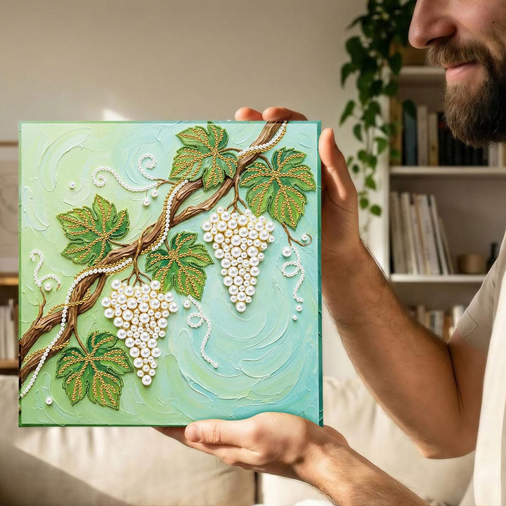 Diamond Painting | Parel Schilderij | Druivenrank