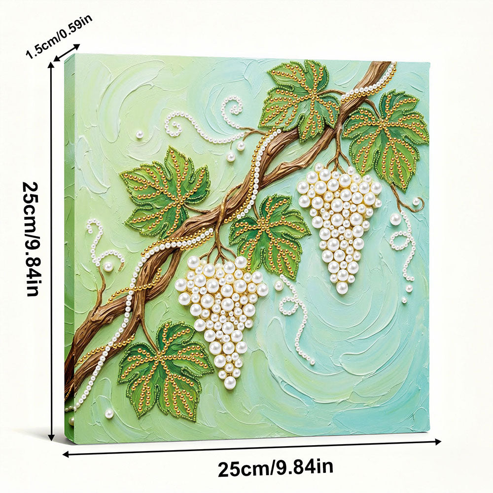 Diamond Painting | Parel Schilderij | Druivenrank