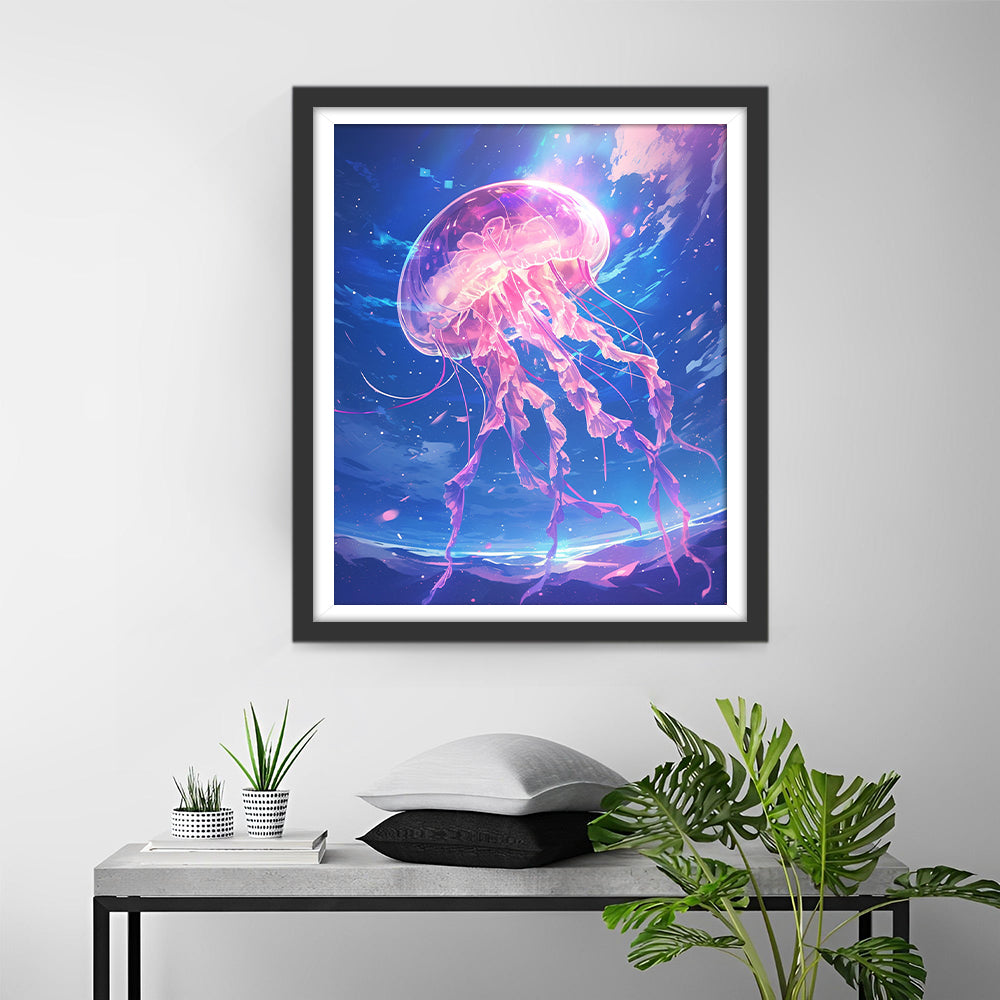 Dromerige Paarse Kwal Diamond Painting