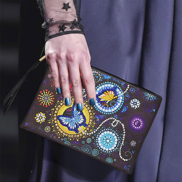 Dromerige Vlinders Diamond Painting Polstas