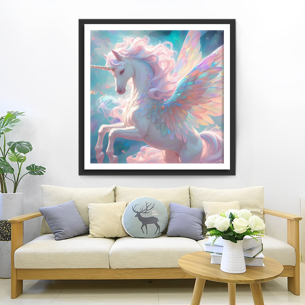Een Prachtige Eenhoorn Diamond Painting