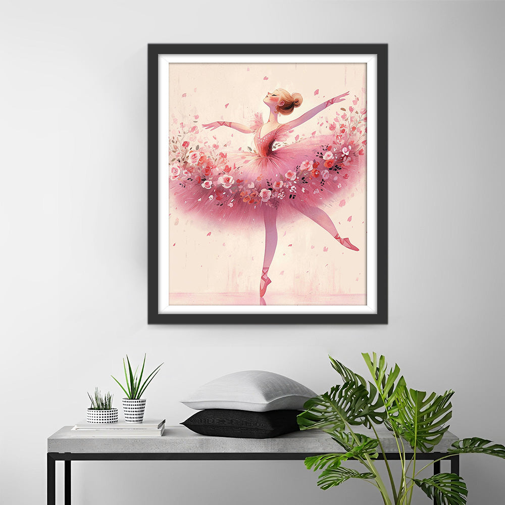 Elegante Ballerina Diamond Painting