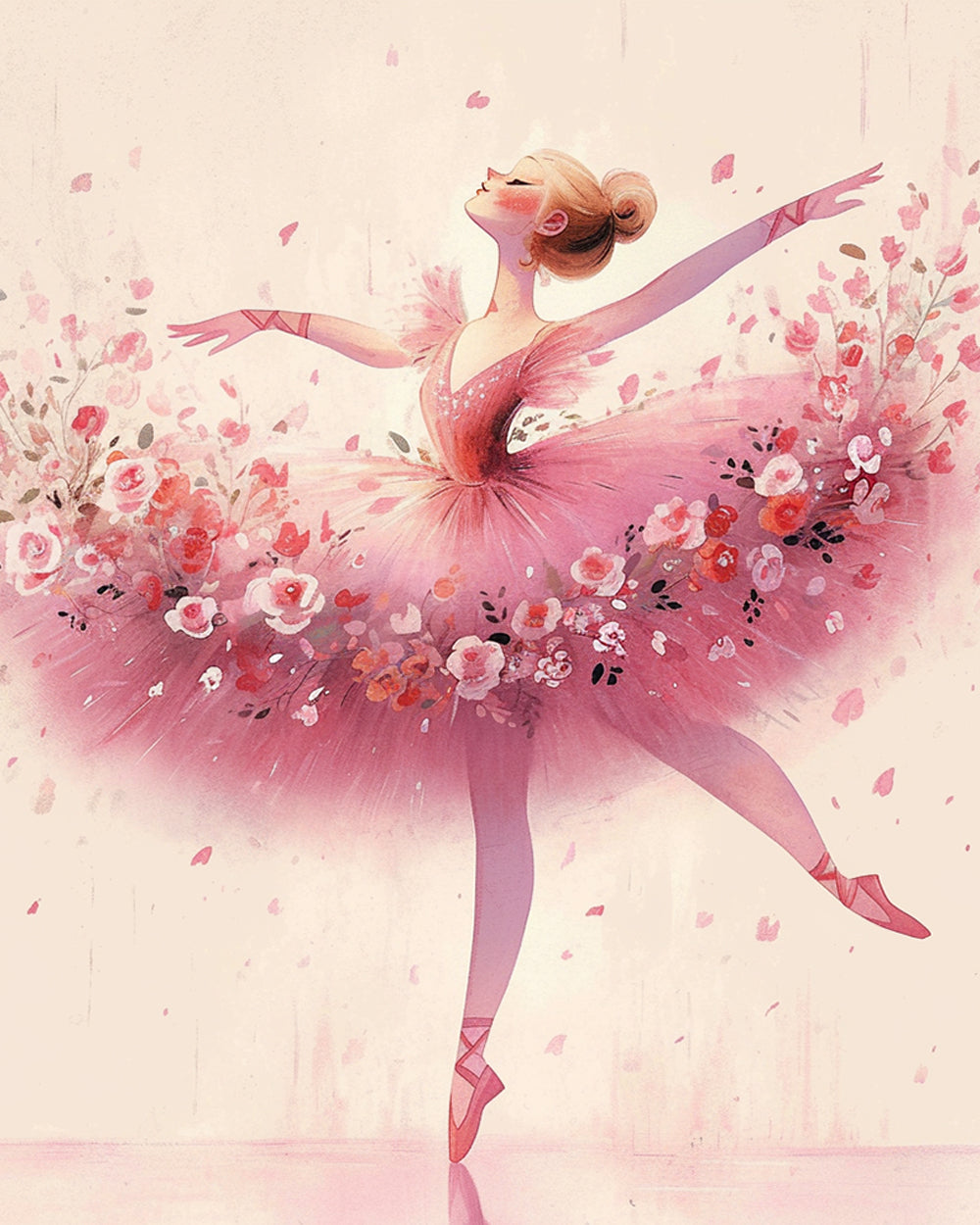 Elegante Ballerina Diamond Painting