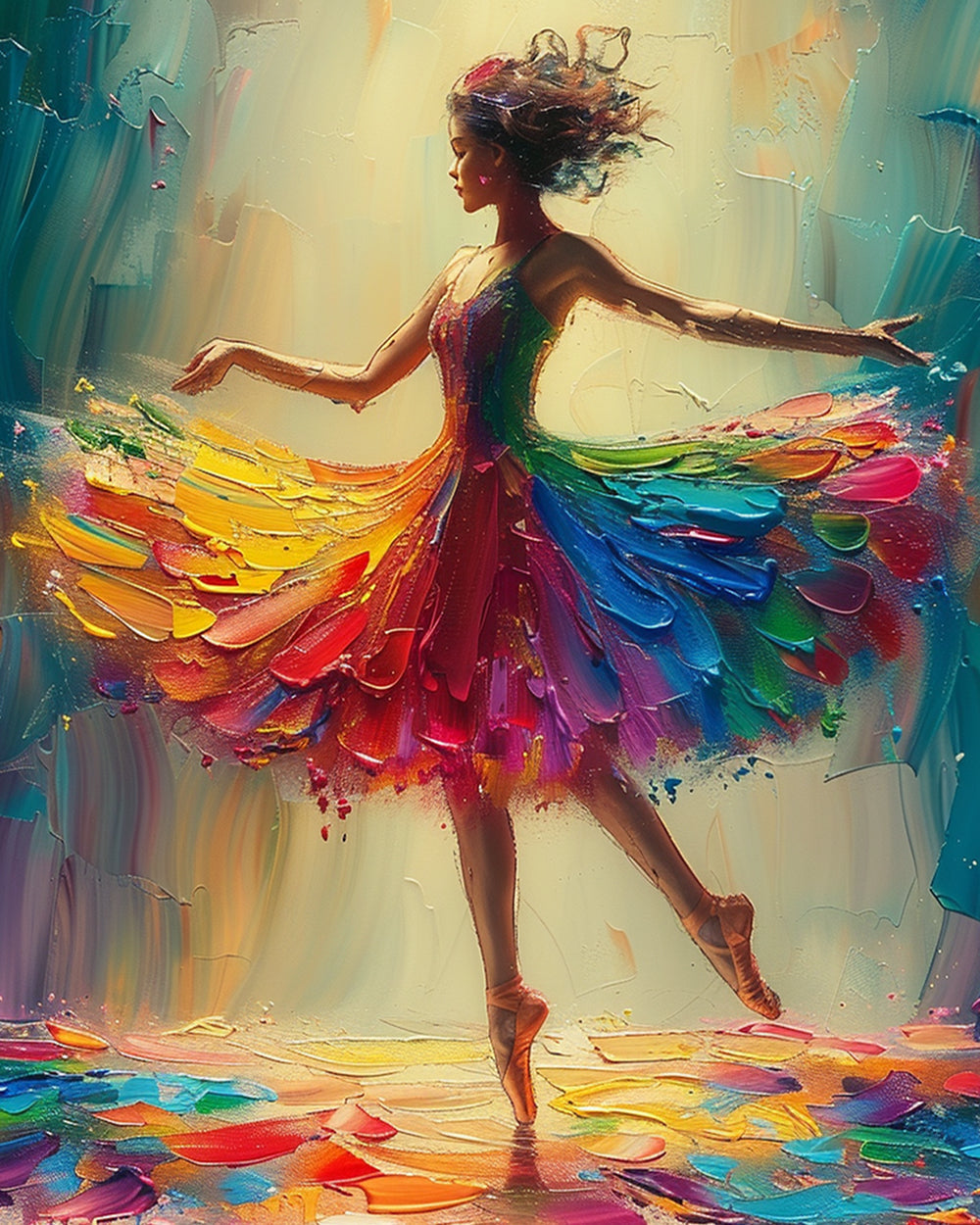 Elegante Danseres Diamond Painting