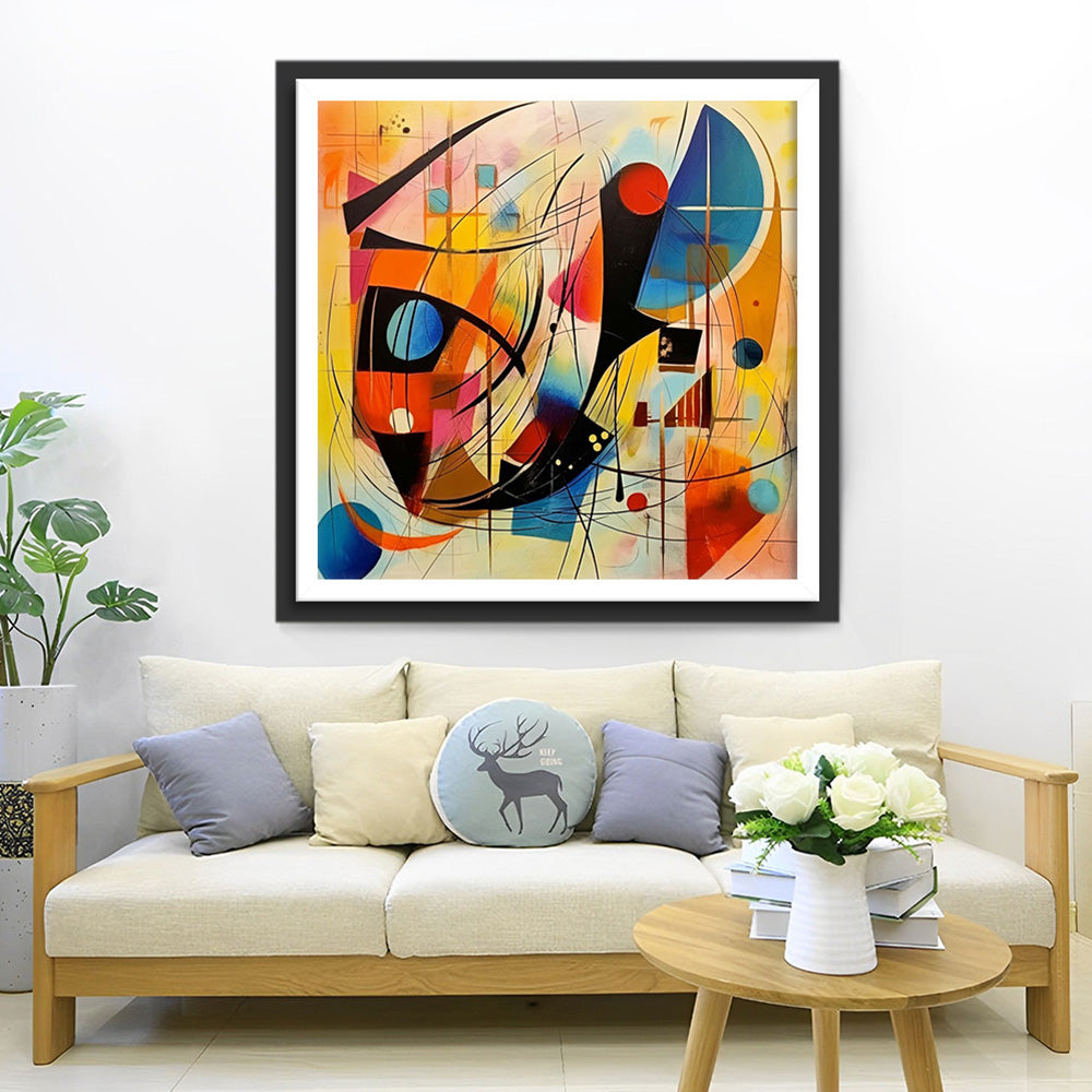 Geometrisch Patroon Diamond Painting
